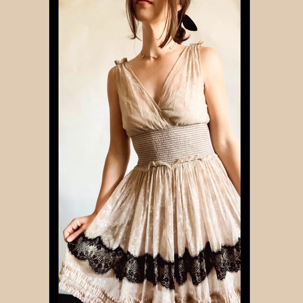 Free People Fancy Lace Dress